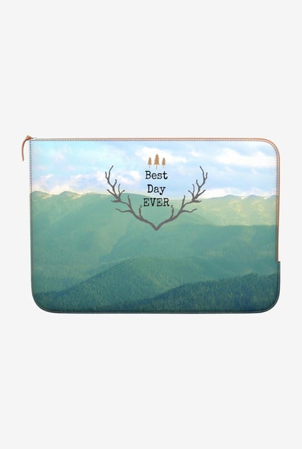 DailyObjects Best Day Ever MacBook Pro 15 Zippered Sleeve DailyObjects Best Day Ever MacBook Pro 15 Zippered Sleeve