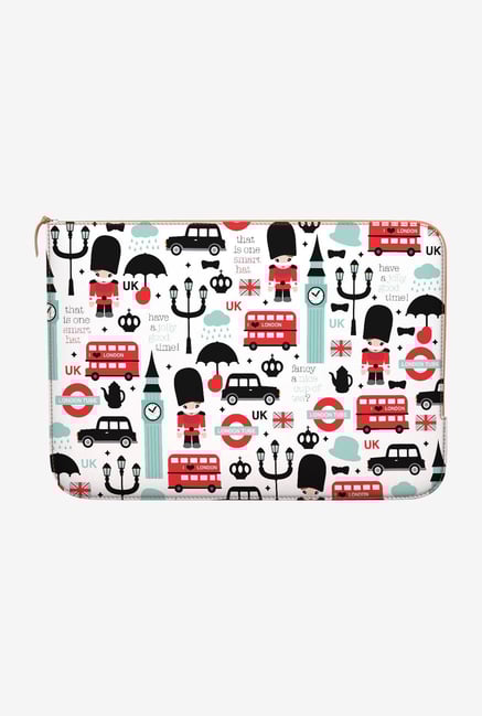 DailyObjects London MacBook Pro 15 Zippered Sleeve DailyObjects London MacBook Pro 15 Zippered Sleeve