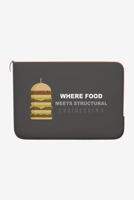 DailyObjects Burger MacBook Pro 13 Zippered Sleeve DailyObjects Burger MacBook Pro 13 Zippered Sleeve