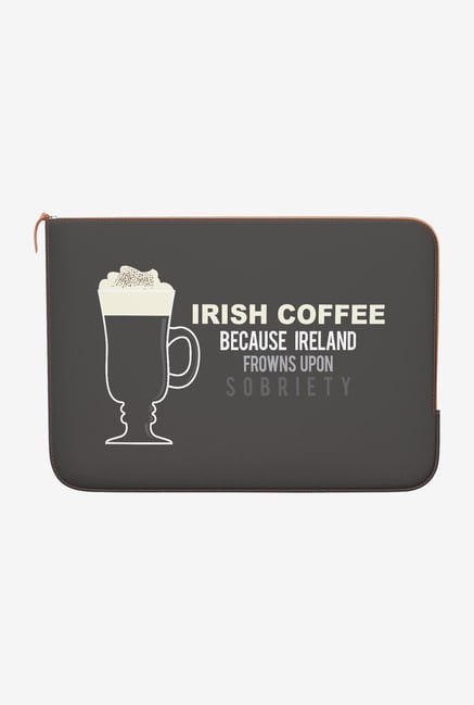 DailyObjects Irish Coffee MacBook Air 11 Zippered Sleeve DailyObjects Irish Coffee MacBook Air 11 Zippered Sleeve