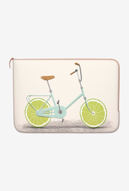 DailyObjects Lime Wheels MacBook Pro 15 Zippered Sleeve DailyObjects Lime Wheels MacBook Pro 15 Zippered Sleeve