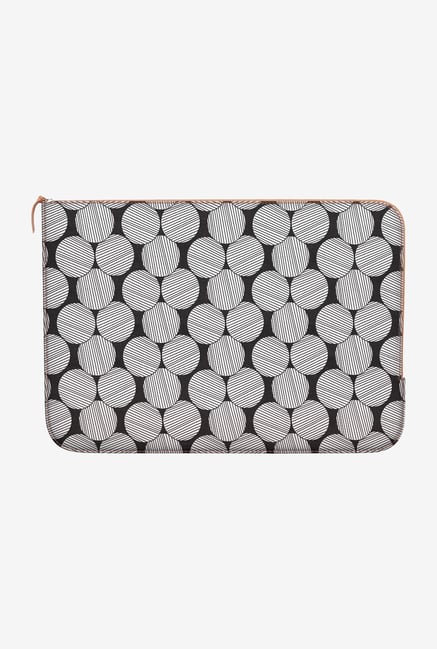 DailyObjects Lined Circles MacBook Pro 13 Zippered Sleeve DailyObjects Lined Circles MacBook Pro 13 Zippered Sleeve