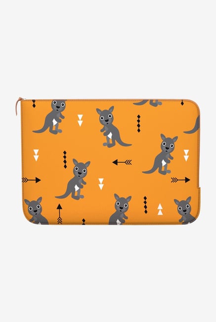 DailyObjects Orange Kangaroo MacBook Pro 13 Zippered Sleeve DailyObjects Orange Kangaroo MacBook Pro 13 Zippered Sleeve