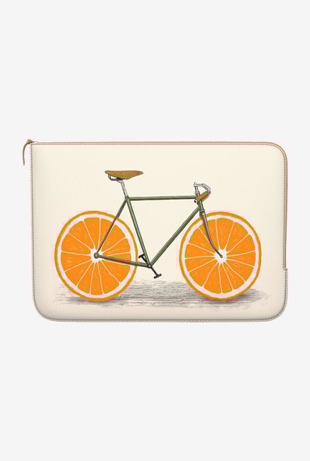 DailyObjects Orange Wheels MacBook Air 11 Zippered Sleeve DailyObjects Orange Wheels MacBook Air 11 Zippered Sleeve