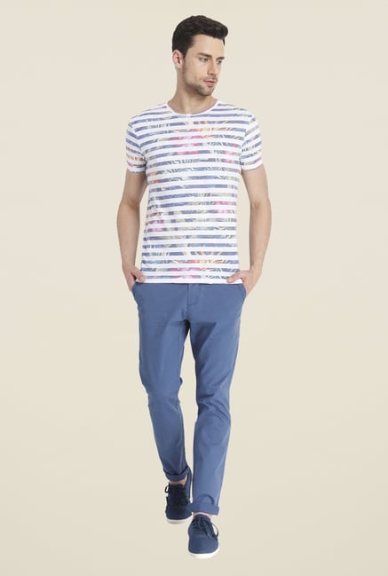 Jack & Jones White Printed T Shirt Jack & Jones White Printed T Shirt
