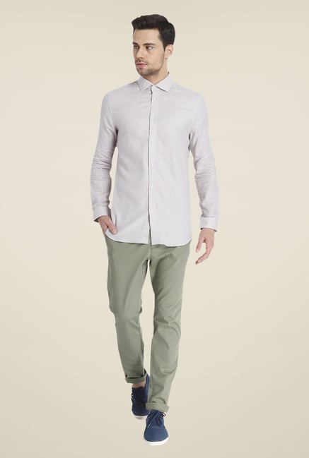 Jack & Jones White Printed Shirt Jack & Jones White Printed Shirt