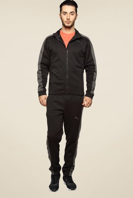 Puma Black Trackpant Puma Black Trackpant