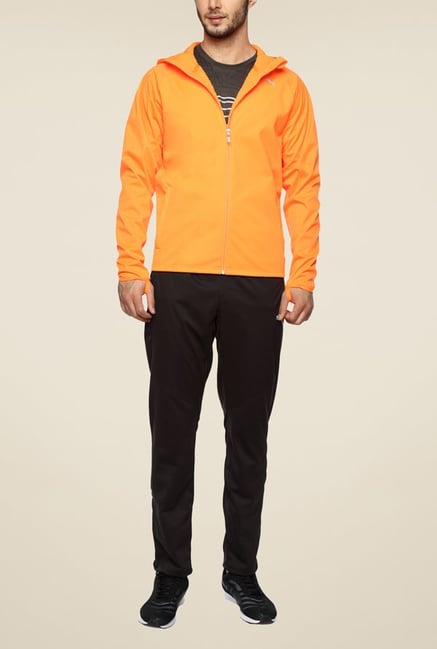 Puma Orange Solid Jacket Puma Orange Solid Jacket