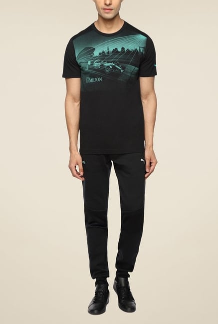 Puma MAMGP Black Graphic T Shirt Puma MAMGP Black Graphic T Shirt