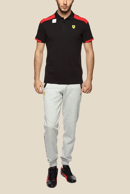 Puma SF Grey Solid Trackpant Puma SF Grey Solid Trackpant