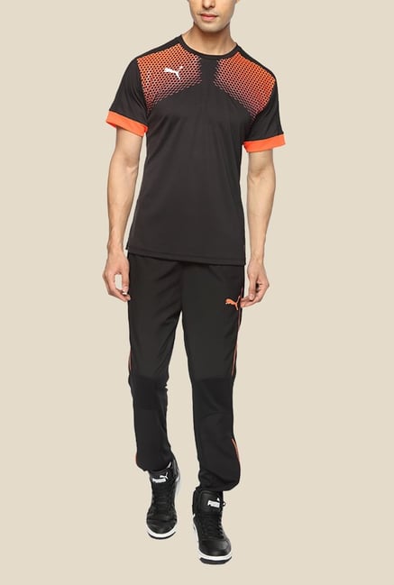Puma Black Striped Trackpant Puma Black Striped Trackpant