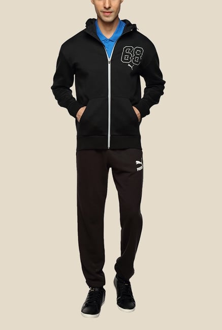 Puma Blaze 68 Black Solid Hoodie Puma Blaze 68 Black Solid Hoodie