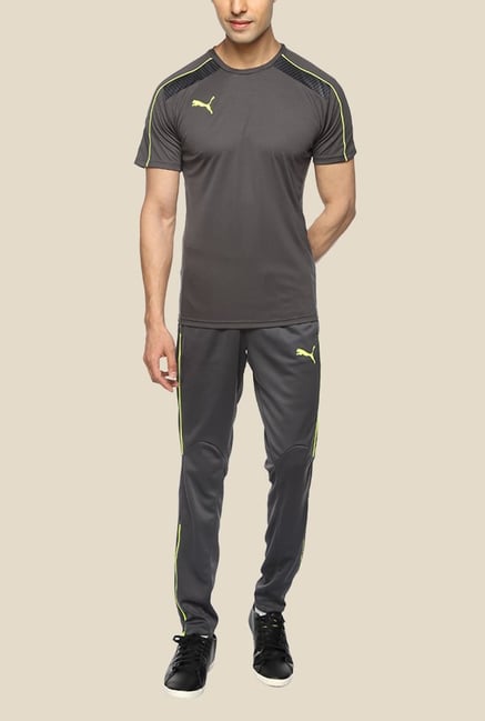 Puma Grey Striped Trackpant Puma Grey Striped Trackpant