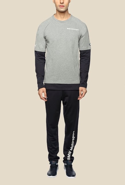 Puma BMW MSP Navy Solid Trackpant Puma BMW MSP Navy Solid Trackpant
