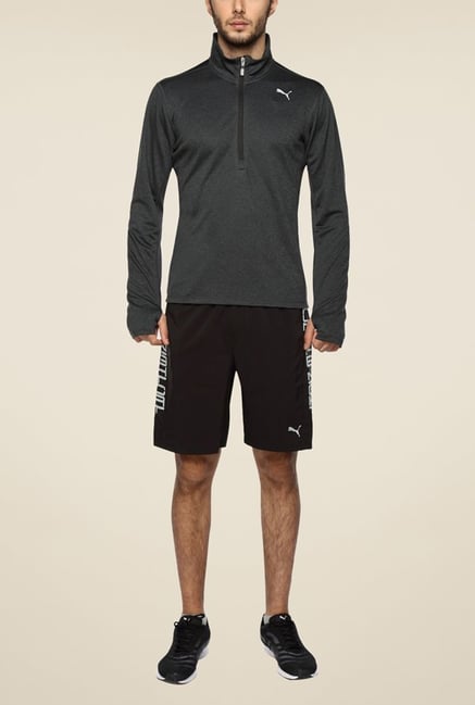 Puma Black Solid T Shirt Puma Black Solid T Shirt