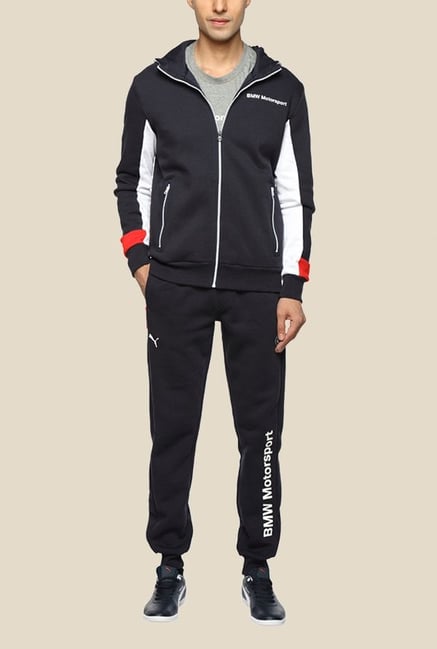 Puma BMW MSP Yesed Black Solid Hoodie Puma BMW MSP Yesed Black Solid Hoodie