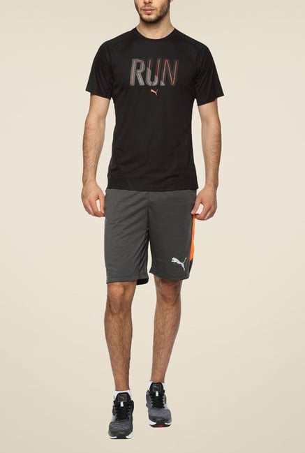 Puma Black Printed T Shirt Puma Black Printed T Shirt