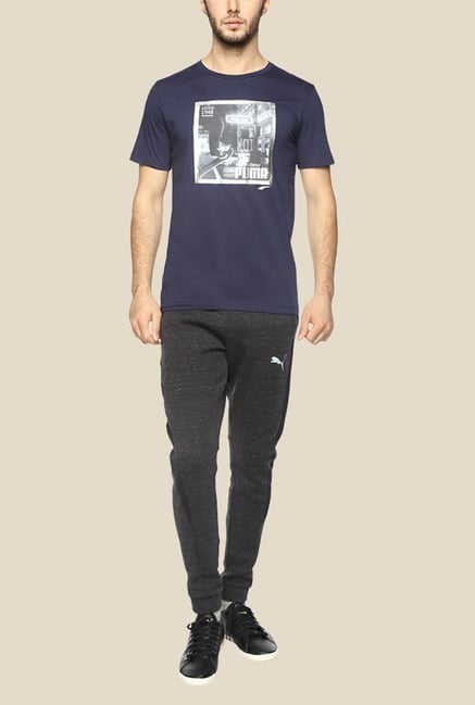 Puma Street Skater Navy Graphic T Shirt Puma Street Skater Navy Graphic T Shirt