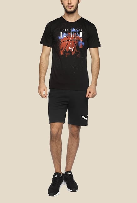 Puma Black Multi Sport Graphic T Shirt Puma Black Multi Sport Graphic T Shirt