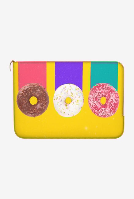 DailyObjects Trio Donuts MacBook Pro 13 Zippered Sleeve DailyObjects Trio Donuts MacBook Pro 13 Zippered Sleeve