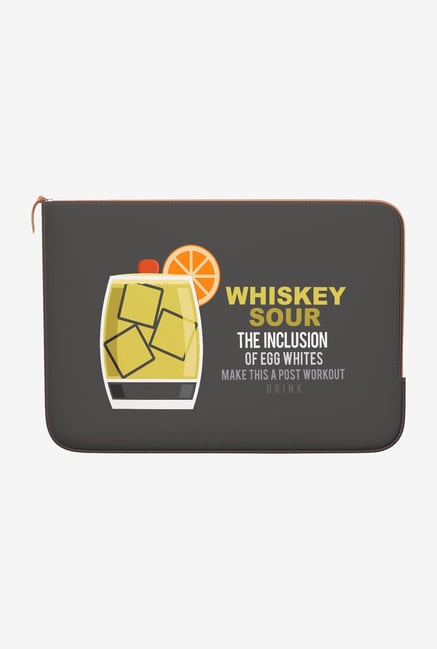 DailyObjects Whisky Sour MacBook Pro 13 Zippered Sleeve DailyObjects Whisky Sour MacBook Pro 13 Zippered Sleeve