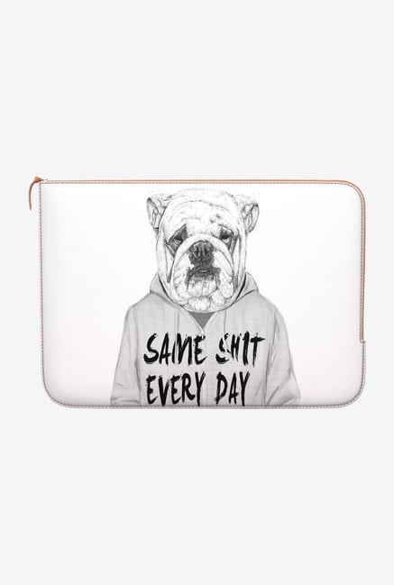 DailyObjects Shit Every Day MacBook Pro 15 Zippered Sleeve DailyObjects Shit Every Day MacBook Pro 15 Zippered Sleeve