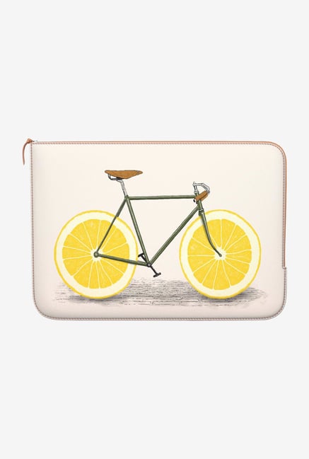 DailyObjects Yellow Wheels MacBook Air 13 Zippered Sleeve DailyObjects Yellow Wheels MacBook Air 13 Zippered Sleeve