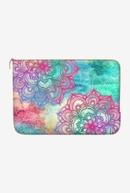 DailyObjects Round And Round MacBook 12 Zippered Sleeve DailyObjects Round And Round MacBook 12 Zippered Sleeve