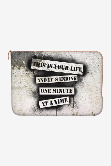 DailyObjects Your Life MacBook 12 Zippered Sleeve DailyObjects Your Life MacBook 12 Zippered Sleeve