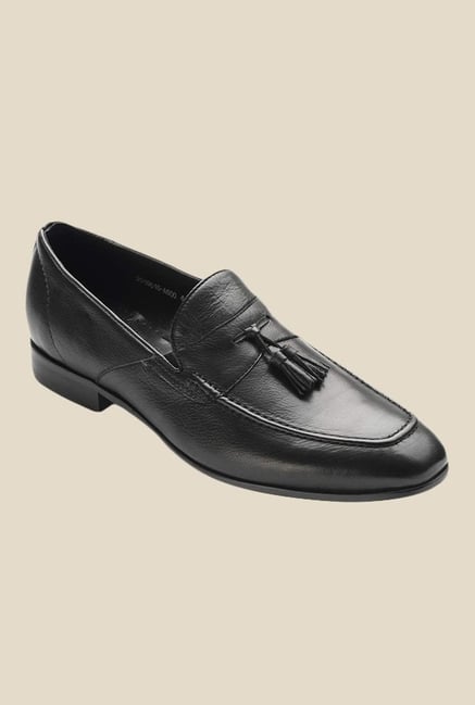 Tresmode Bfrilled Black Moccasins Tresmode Bfrilled Black Moccasins