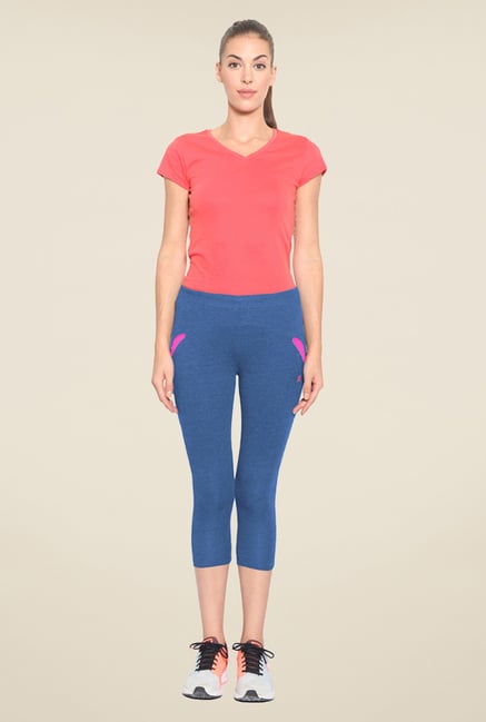 Sweet Dreams Blue Solid Capris Sweet Dreams Blue Solid Capris