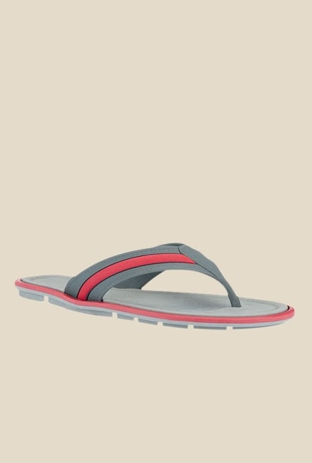 Tresmode Ibiza Red & Grey Thong Sandals Tresmode Ibiza Red & Grey Thong Sandals