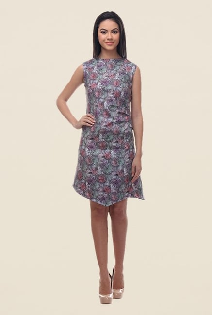 Kaaryah Multicolor Printed Dress Kaaryah Multicolor Printed Dress