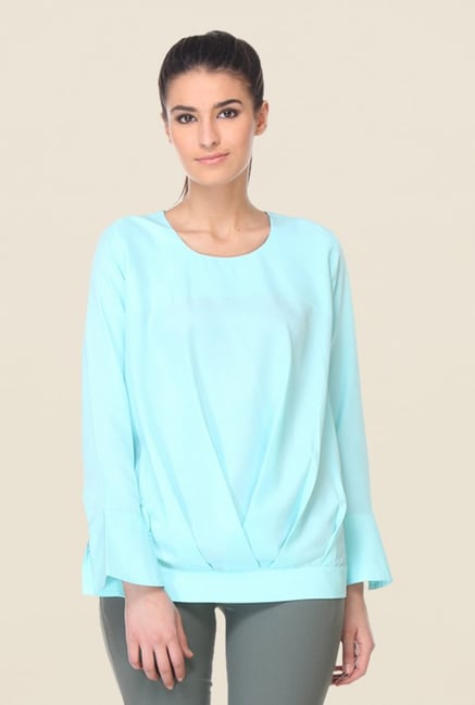 Kaaryah Turquoise Solid Top Kaaryah Turquoise Solid Top