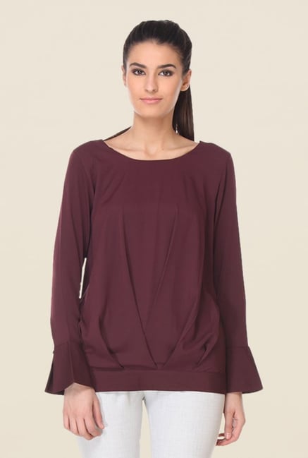Kaaryah Wine Solid Top Kaaryah Wine Solid Top