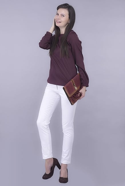 Kaaryah Wine Solid Top Kaaryah Wine Solid Top