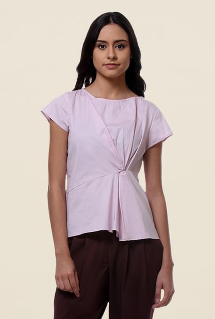 Kaaryah Pink Solid Top Kaaryah Pink Solid Top