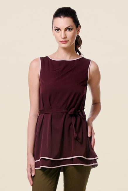 Kaaryah Wine Solid Top Kaaryah Wine Solid Top