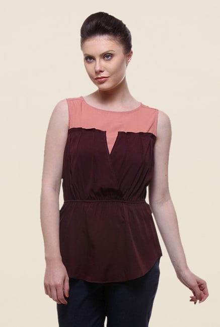 Kaaryah Wine Solid Top Kaaryah Wine Solid Top