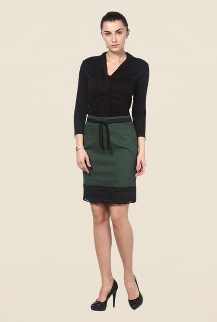 Kaaryah Black Solid Top Kaaryah Black Solid Top