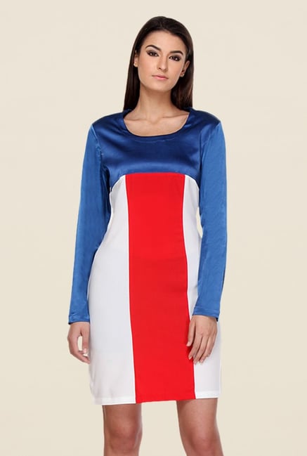 Kaaryah Multicolor Solid Full Sleeves Dress Kaaryah Multicolor Solid Full Sleeves Dress