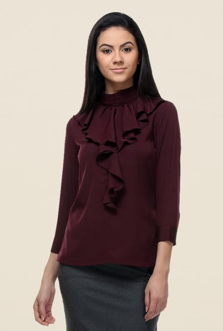 Kaaryah Wine Solid Top Kaaryah Wine Solid Top