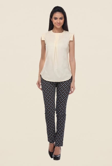 Kaaryah Yellow Solid Top Kaaryah Yellow Solid Top