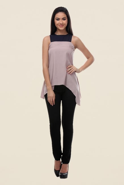 Kaaryah Beige Solid Top Kaaryah Beige Solid Top