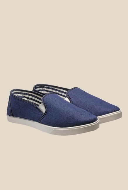 Juan David Navy & White Plimsolls Juan David Navy & White Plimsolls