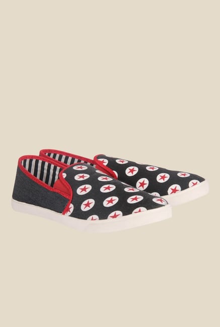 Juan David Black & White Plimsolls Juan David Black & White Plimsolls