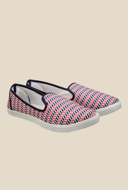 Juan David Red & Blue Plimsolls Juan David Red & Blue Plimsolls