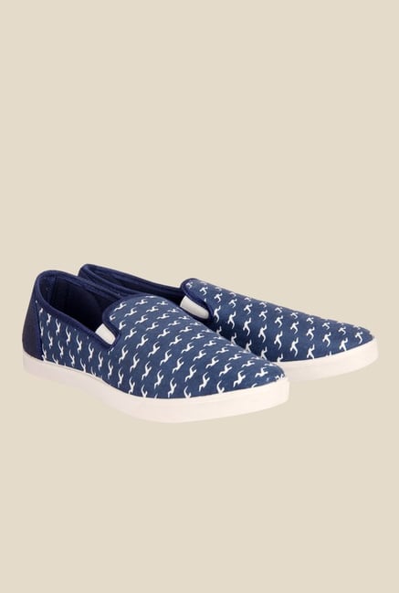 Juan David Navy & White Plimsolls Juan David Navy & White Plimsolls