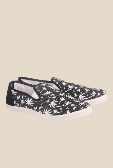 Juan David Black & White Plimsolls Juan David Black & White Plimsolls