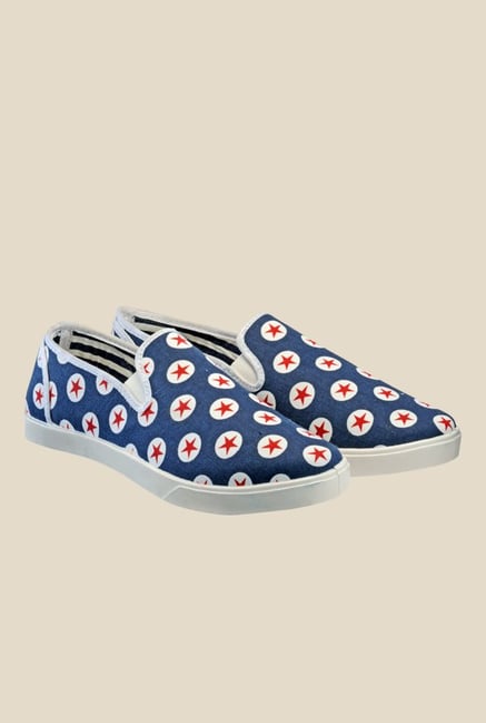 Juan David Navy & White Plimsolls Juan David Navy & White Plimsolls